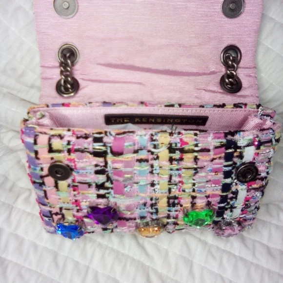 Kurt Geiger Multicolor Embellished Crossbody Bag - Picture 7 of 7